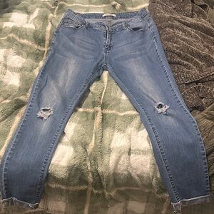 Encore Jeans Light Blue Boyfriend Jeans